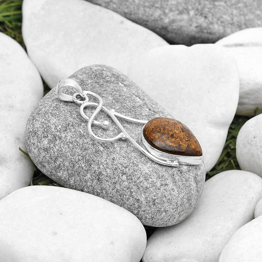 Natural Bronzite Pendant P-1036 SDP127024