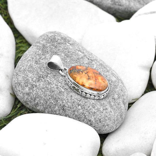 Natural Maligano Jasper - Indonesia Pendant P-1134 SDP127208