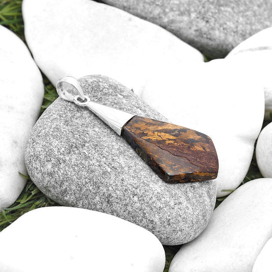 Natural Bronzite Pendant P-1016 SDP127254