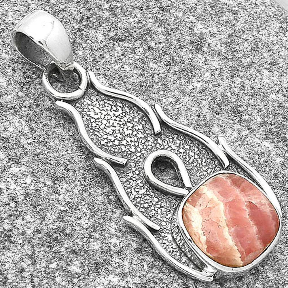 Natural Rhodochrosite Argentina Pendant P-1400 SDP127272
