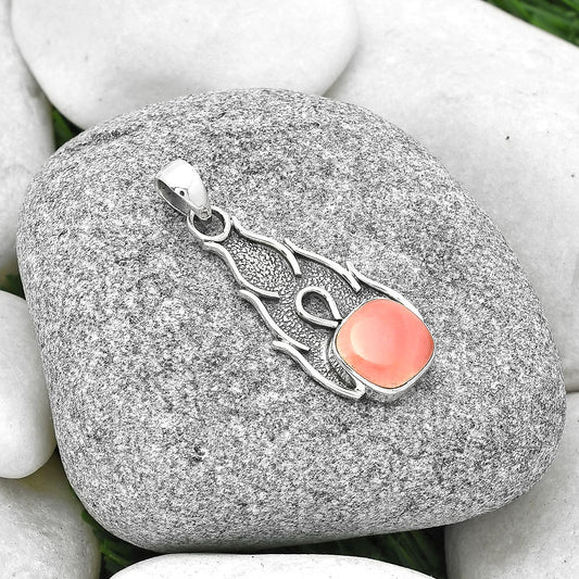 Natural Rhodochrosite Argentina Pendant P-1400 SDP127302