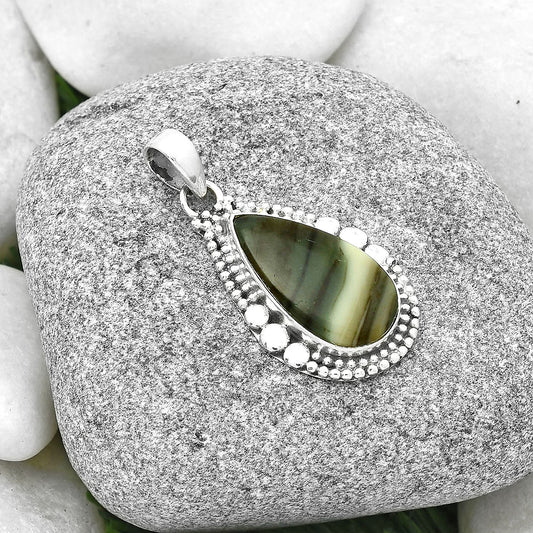 Natural Serpentine Pendant P-1677 SDP127311