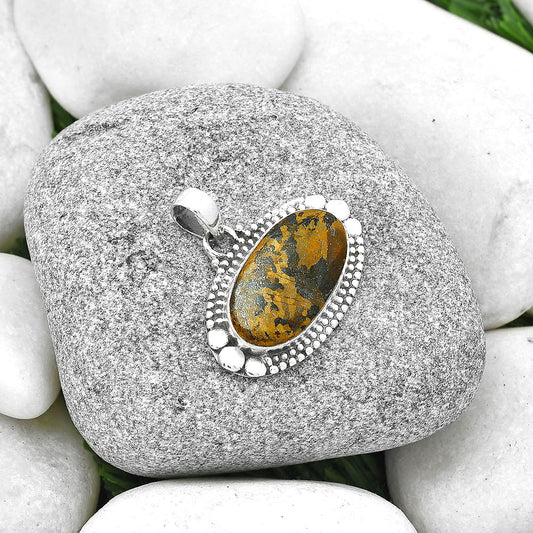 Natural Bronzite Pendant P-1677 SDP127335
