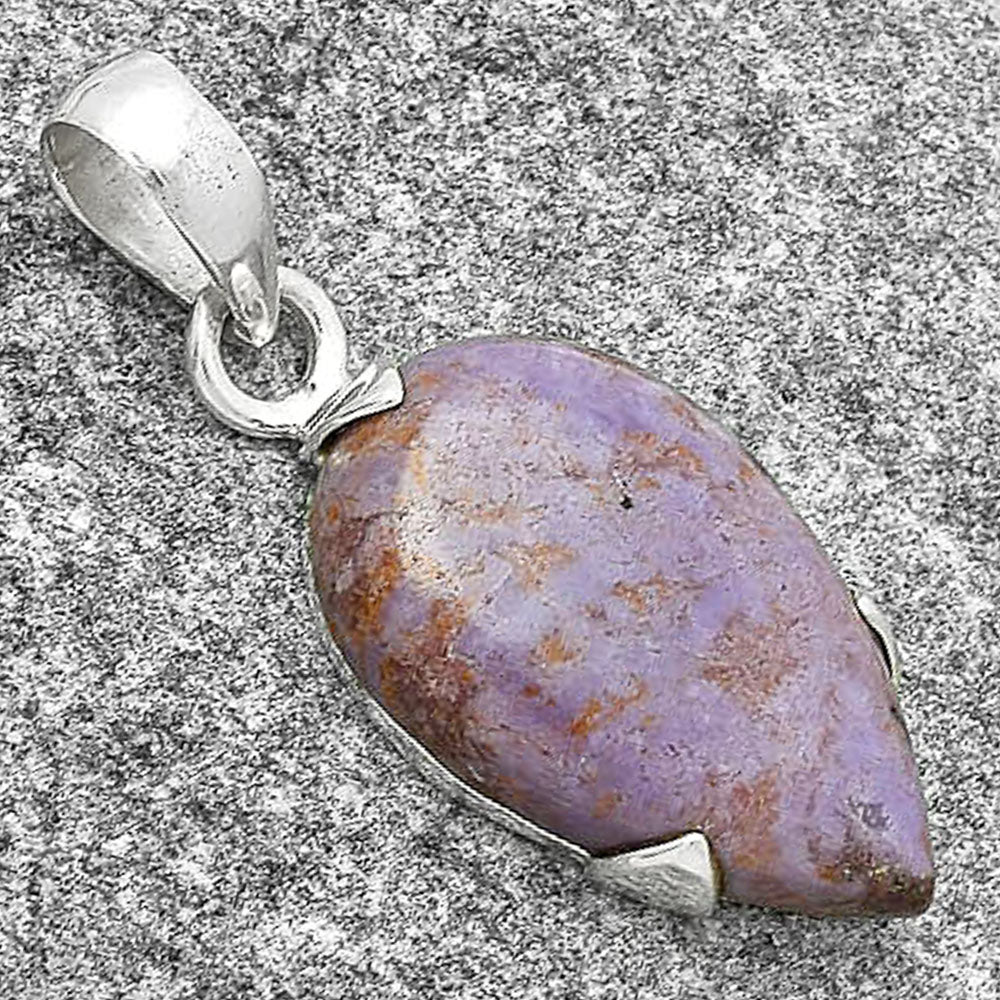 Natural Lavender Jade Pendant P-1548 SDP127456