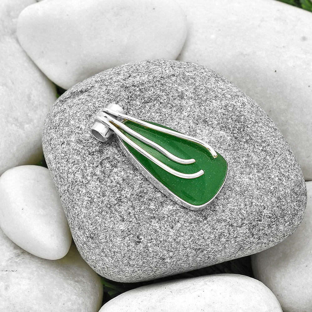 Natural Green Aventurine Pendant P-1675 SDP127467