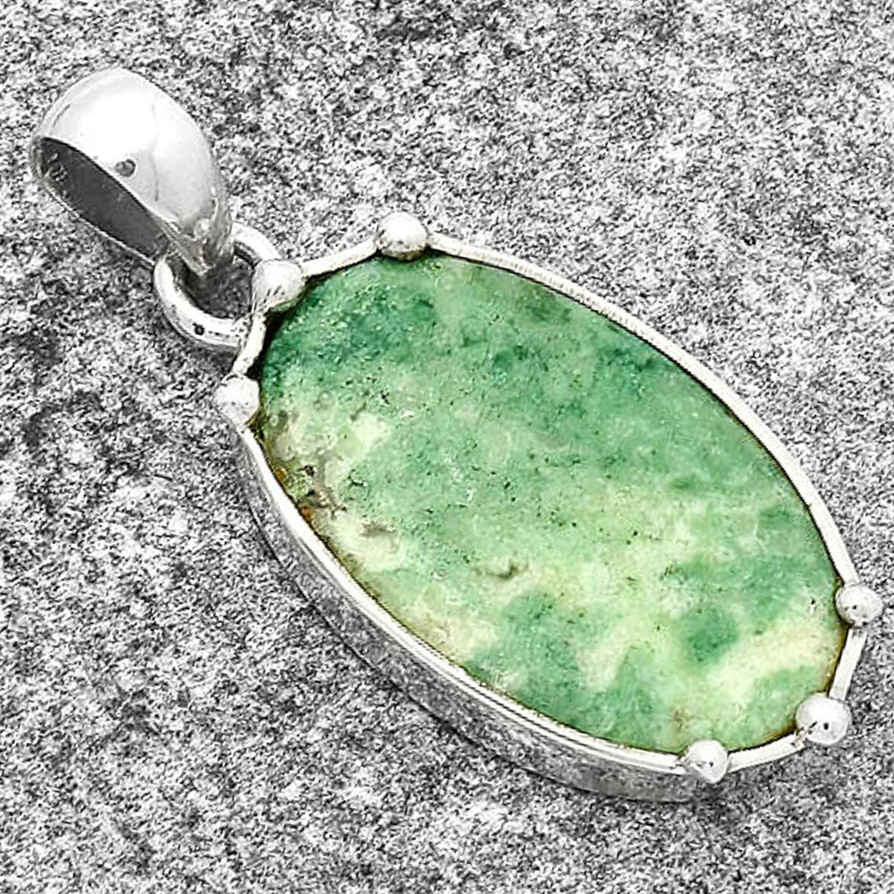 Natural Larsonite Jasper Pendant P-1349 SDP127529