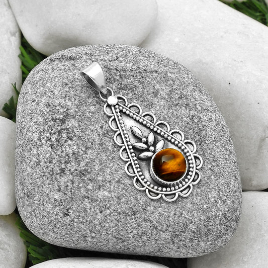 Natural Tiger Eye - Africa Pendant P-1033 SDP127907