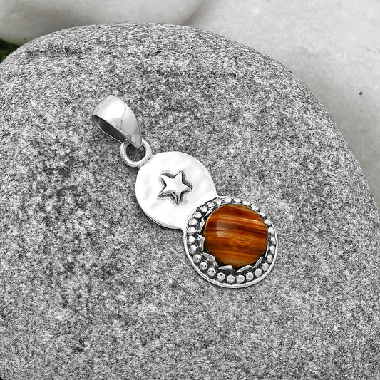 Natural Caramel Opal Pendant P-1404 SDP127928
