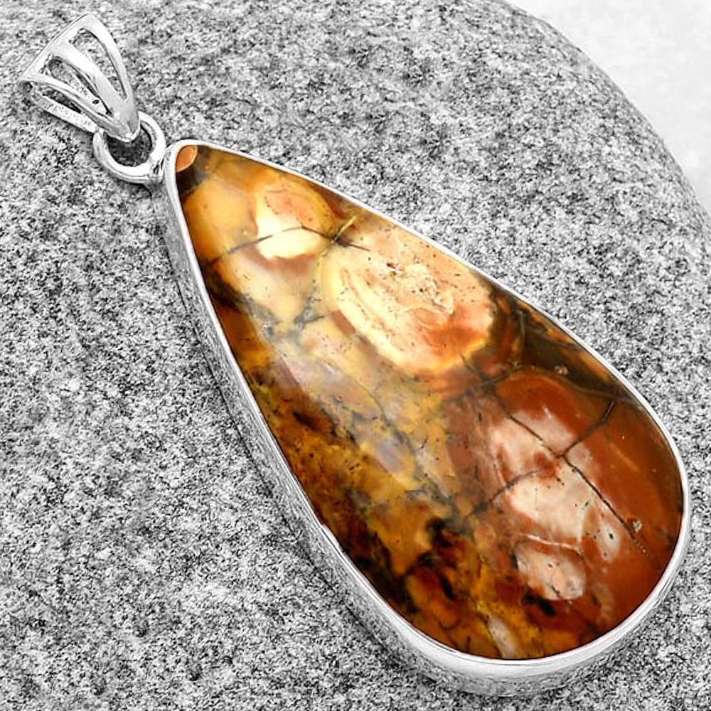 Natural Mexican Bird Eye Pendant P-1001 SDP128300