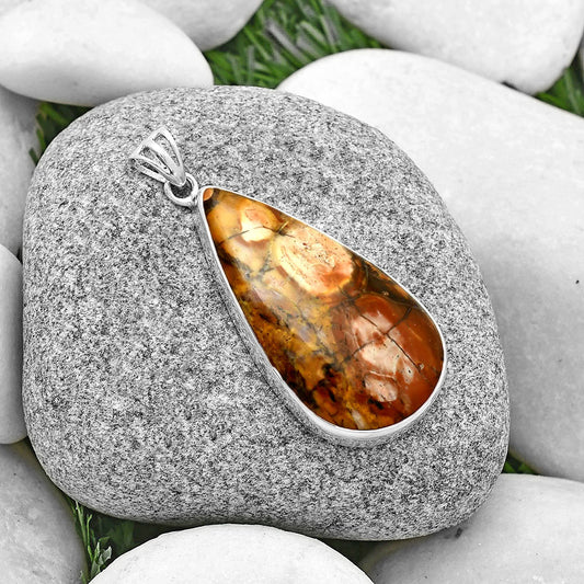 Natural Mexican Bird Eye Pendant P-1001 SDP128300