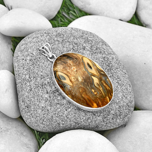 Natural Rock Calcy Pendant P-1001 SDP128334