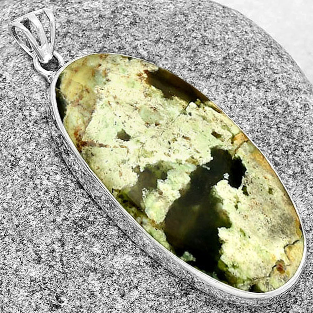 Natural Chrome Chalcedony Pendant P-1001 SDP128345