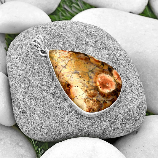 Natural Mexican Bird Eye Pendant P-1001 SDP128375