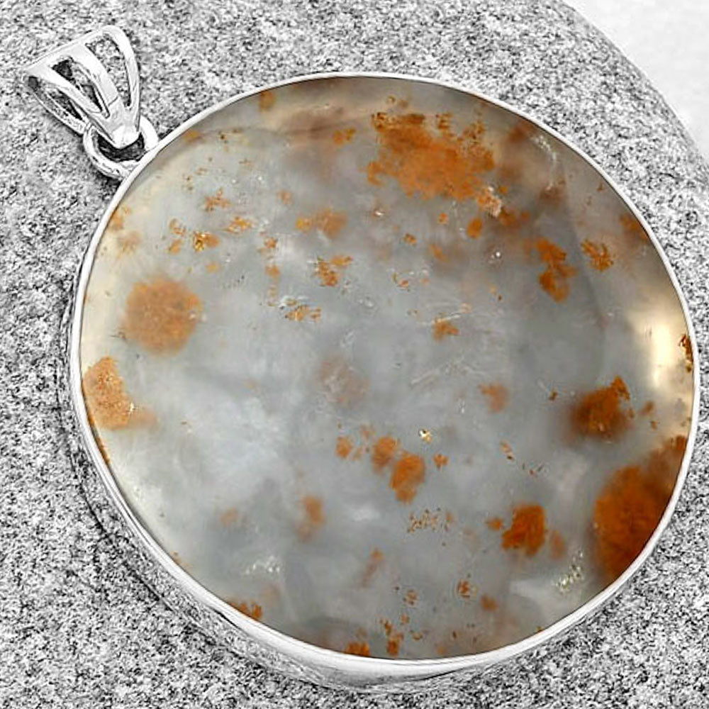 Robinson Ranch Plume Agate Pendant P-1001 SDP128388