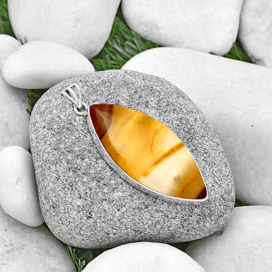 Natural Red Mookaite Pendant P-1001 SDP128392