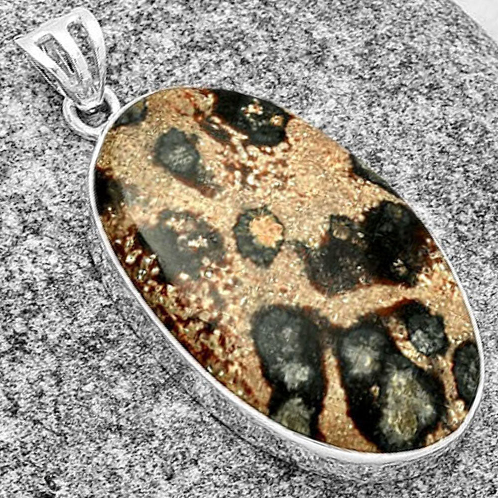Natural Viper Skin Jasper Pendant P-1001 SDP128467