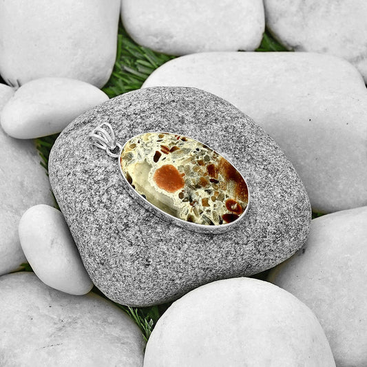 Natural Tabu Jasper Pendant P-1001 SDP128478
