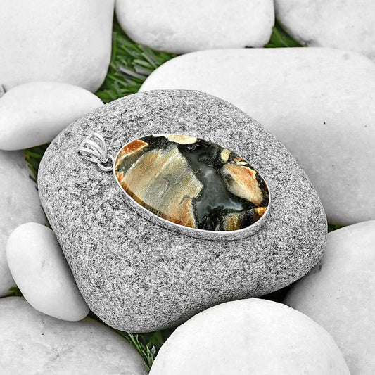 Natural Tabu Jasper Pendant P-1001 SDP128494
