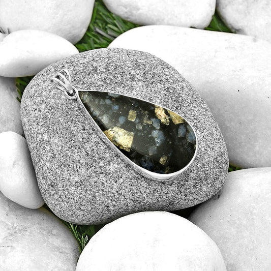 Llanite Blue Opal Crystal Sphere Pendant P-1001 SDP128498