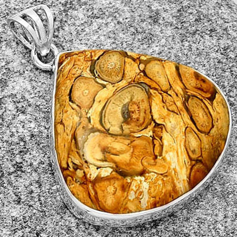 Natural Rock Calcy Pendant P-1001 SDP128530