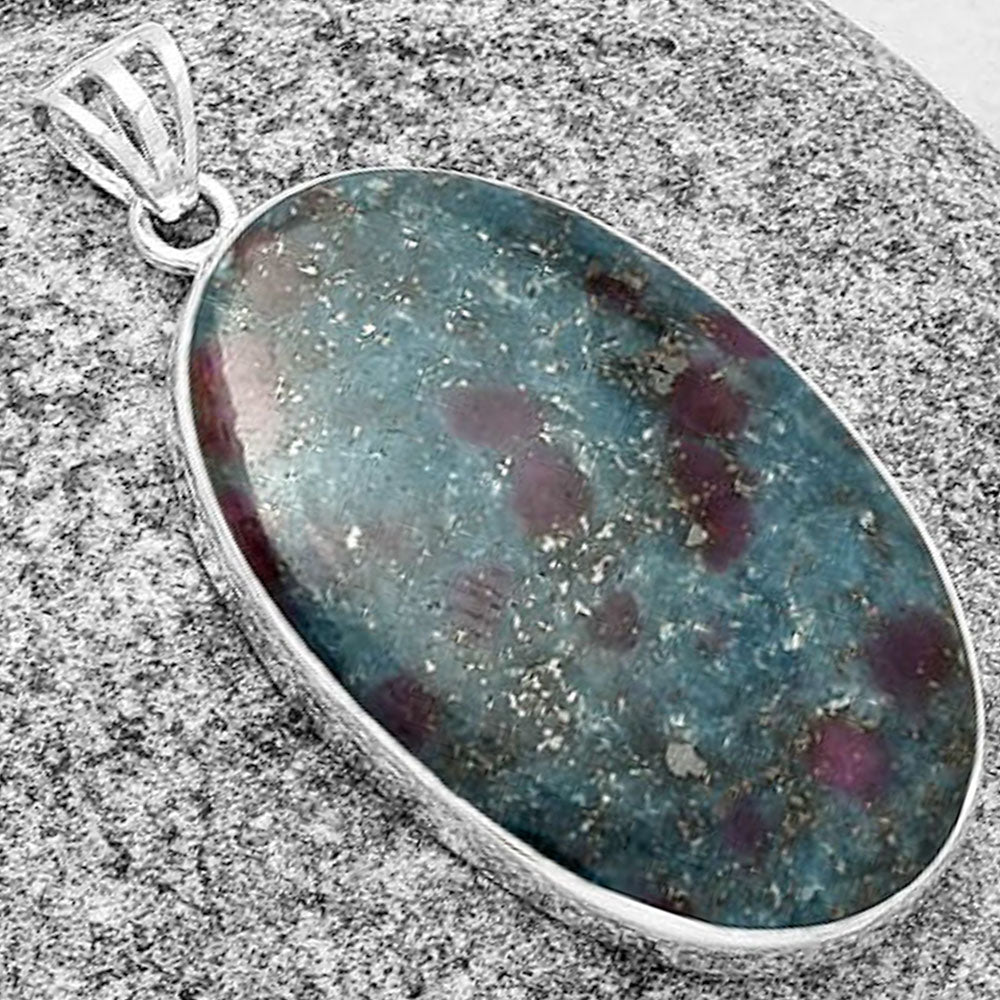 Natural Ruby In Kyanite Pendant P-1001 SDP128573