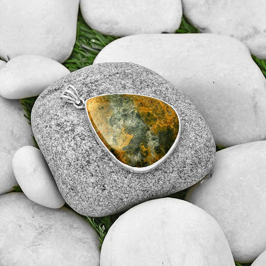 Natural Ocean Jasper - Madagascar Pendant P-1001 SDP128582