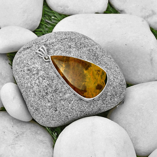 Natural Ocean Jasper - Madagascar Pendant P-1001 SDP128606