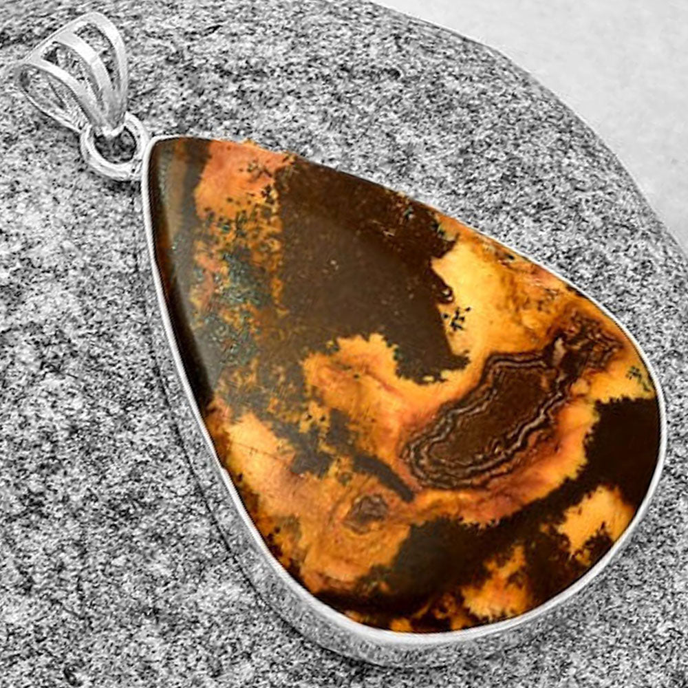 Natural Outback Jasper Pendant P-1001 SDP128622