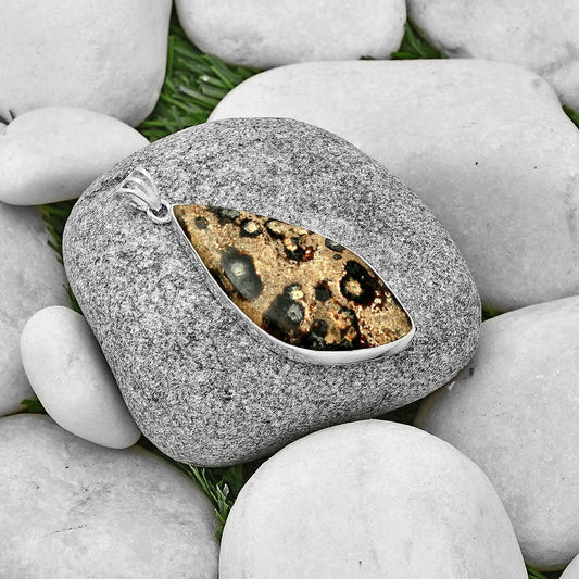 Natural Viper Skin Jasper Pendant P-1001 SDP128627