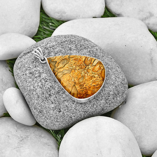 Natural Rock Calcy Pendant P-1001 SDP128656