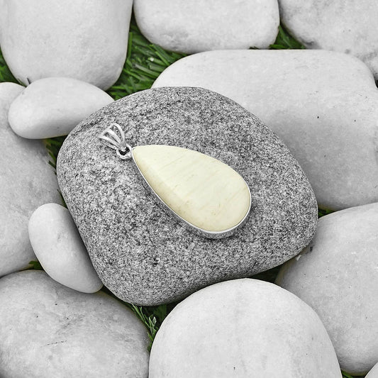 Natural Scolecite - India Pendant P-1001 SDP128661