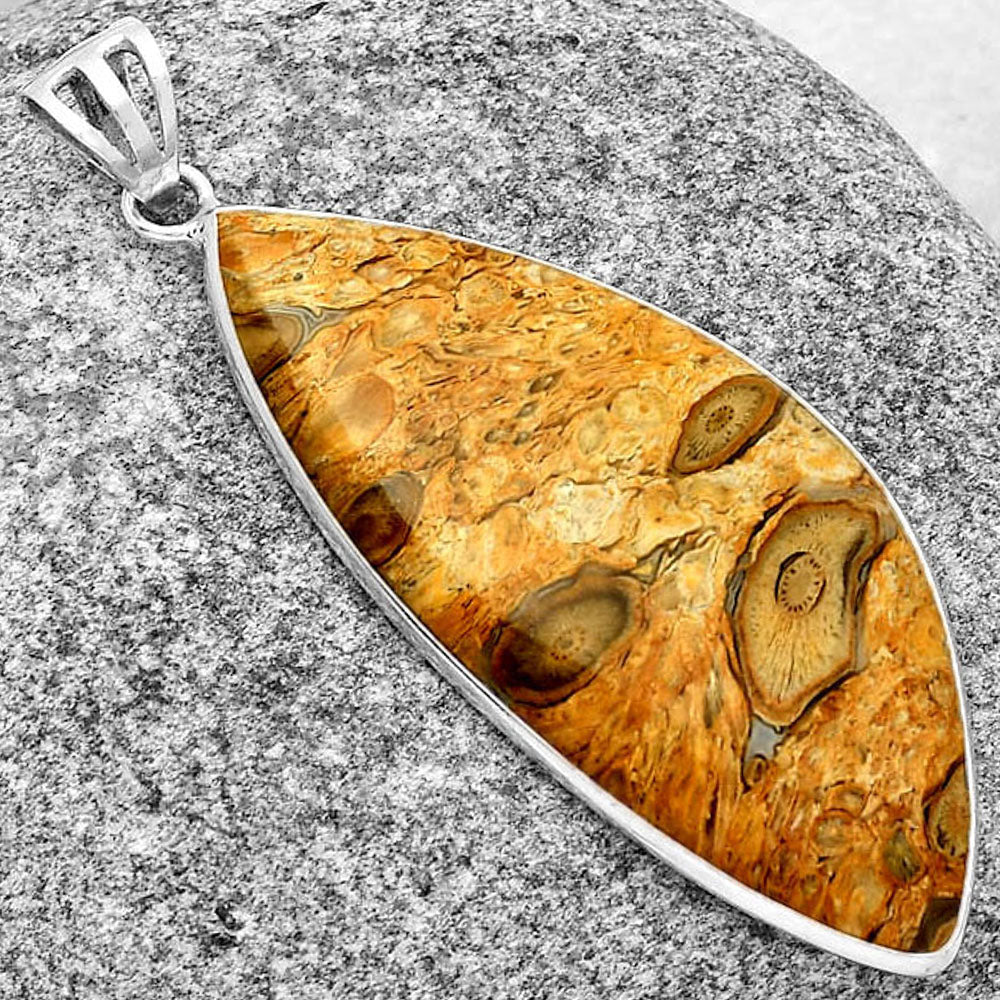 Natural Rock Calcy Pendant P-1001 SDP128815
