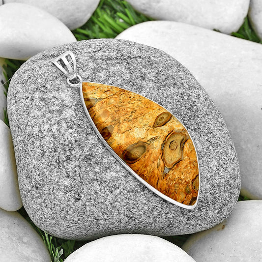 Natural Rock Calcy Pendant P-1001 SDP128815