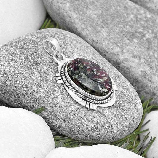 Natural Russian Eudialyte Pendant P-1463 SDP129012