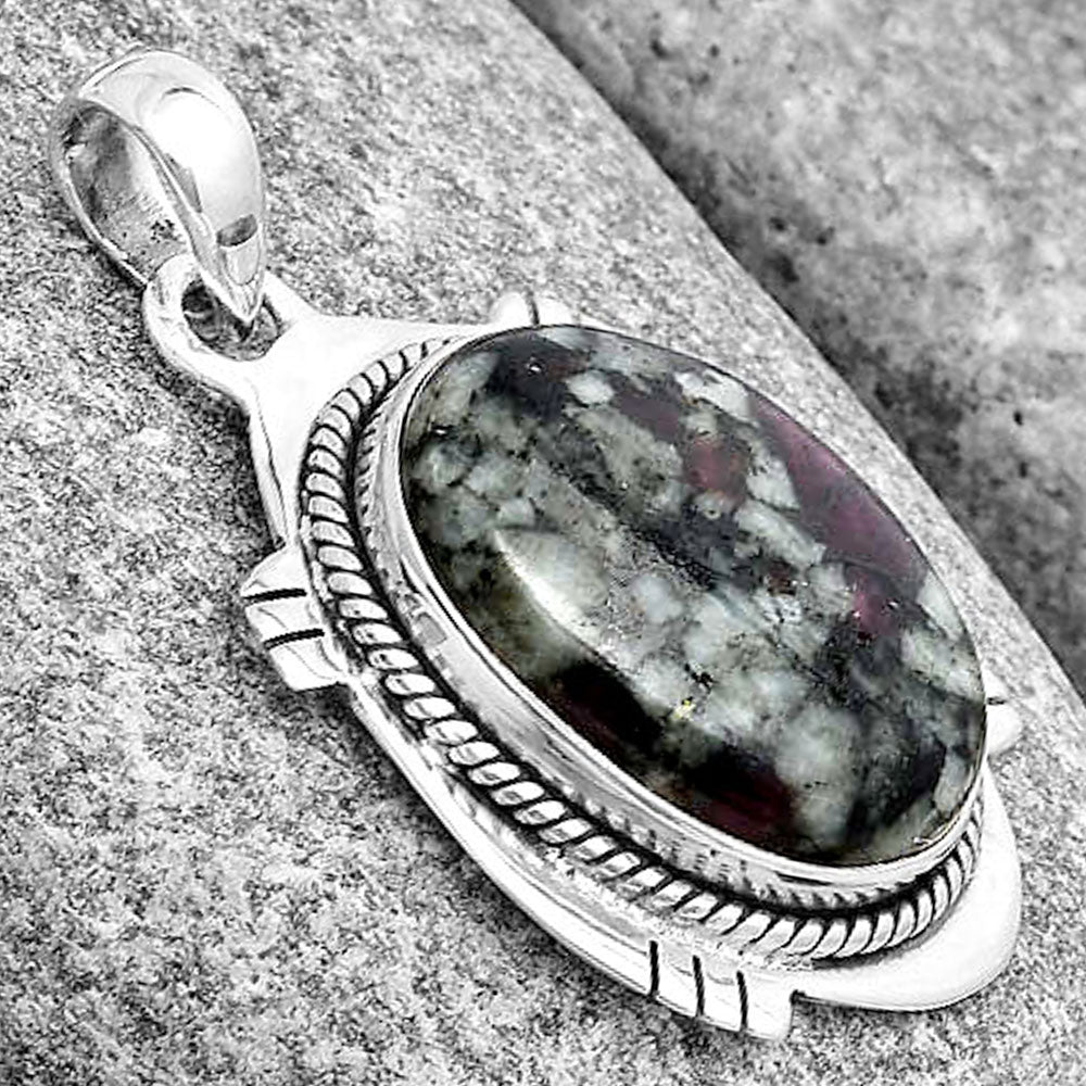 Natural Russian Eudialyte Pendant P-1463 SDP129035