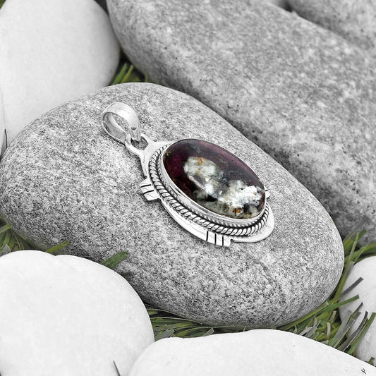 Natural Russian Eudialyte Pendant P-1463 SDP129037