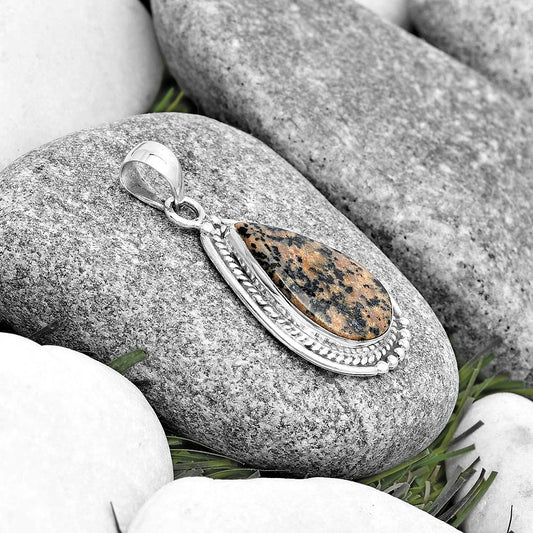 Natural Russian Honey Dendrite Opal Pendant P-1511 SDP129049