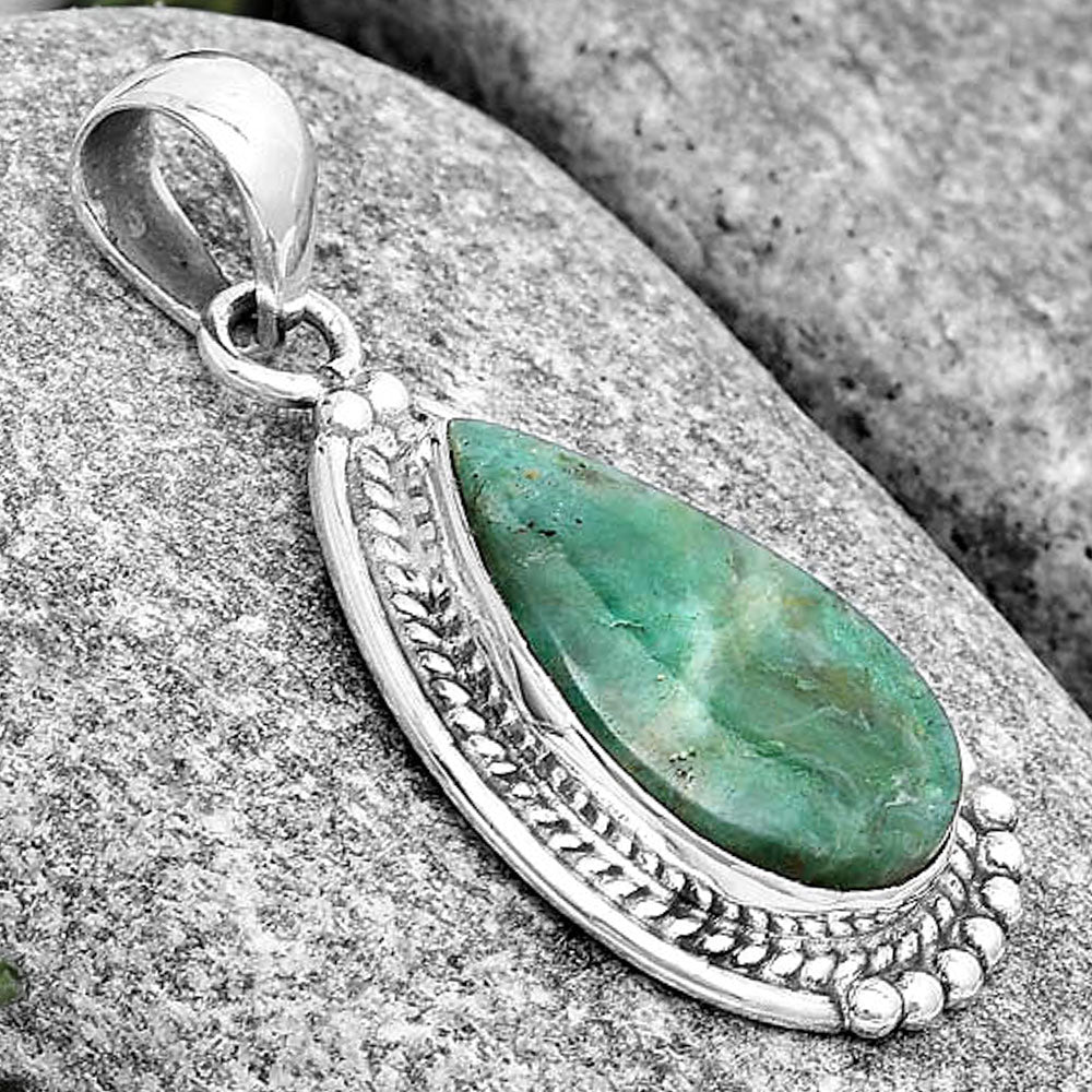 Natural Larsonite Jasper Pendant P-1511 SDP129057