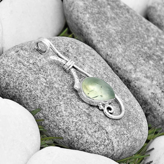 Natural Prehnite Pendant P-1682 SDP129219
