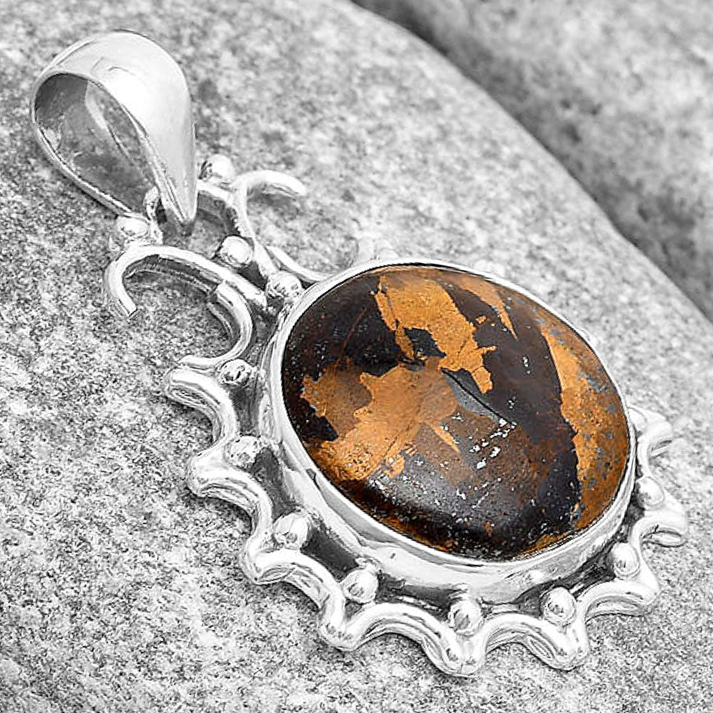 Natural Bronzite Pendant P-1249 SDP129382