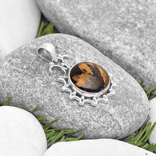 Natural Bronzite Pendant P-1249 SDP129382