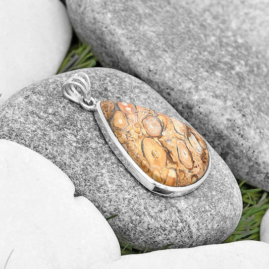 Natural Rock Calcy Pendant P-1002 SDP129649