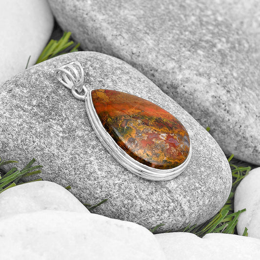 Natural Rare Cady Mountain Agate Pendant P-1050 SDP129693