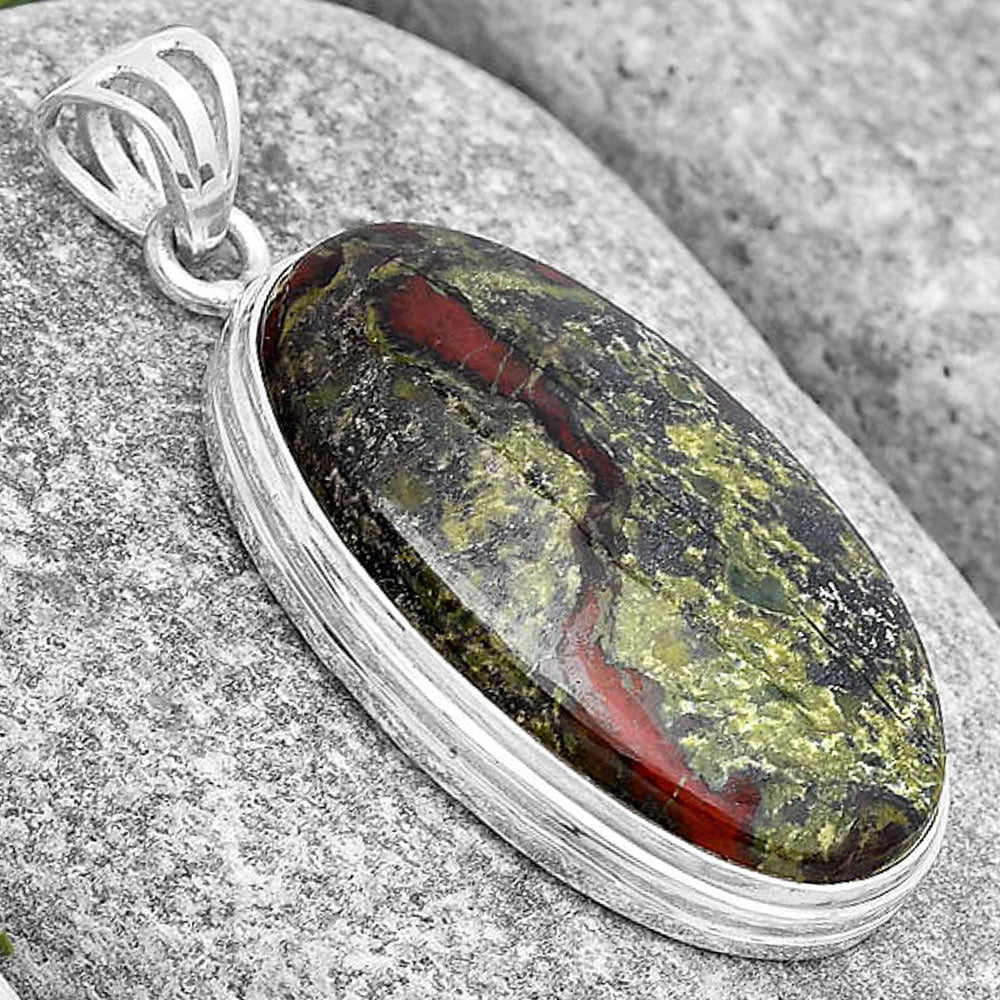 Dragon Blood Stone - South Africa Pendant P-1050 SDP129708