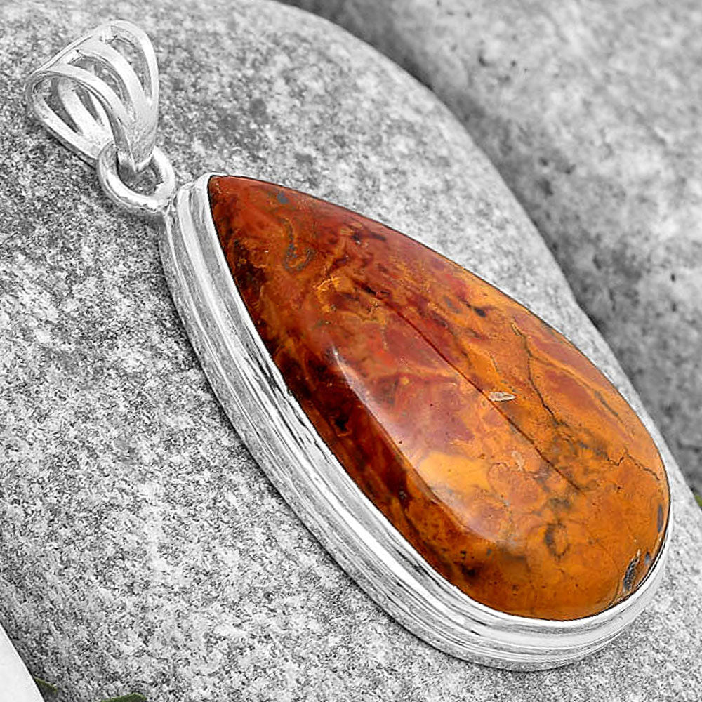 Natural Rare Cady Mountain Agate Pendant P-1050 SDP129743