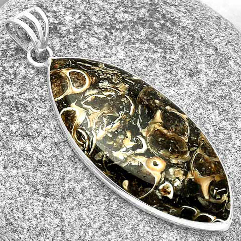 Natural Turtella Jasper - USA Pendant P-1001 SDP129892