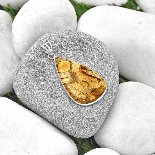 Natural Rock Calcy Pendant P-1001 SDP129948