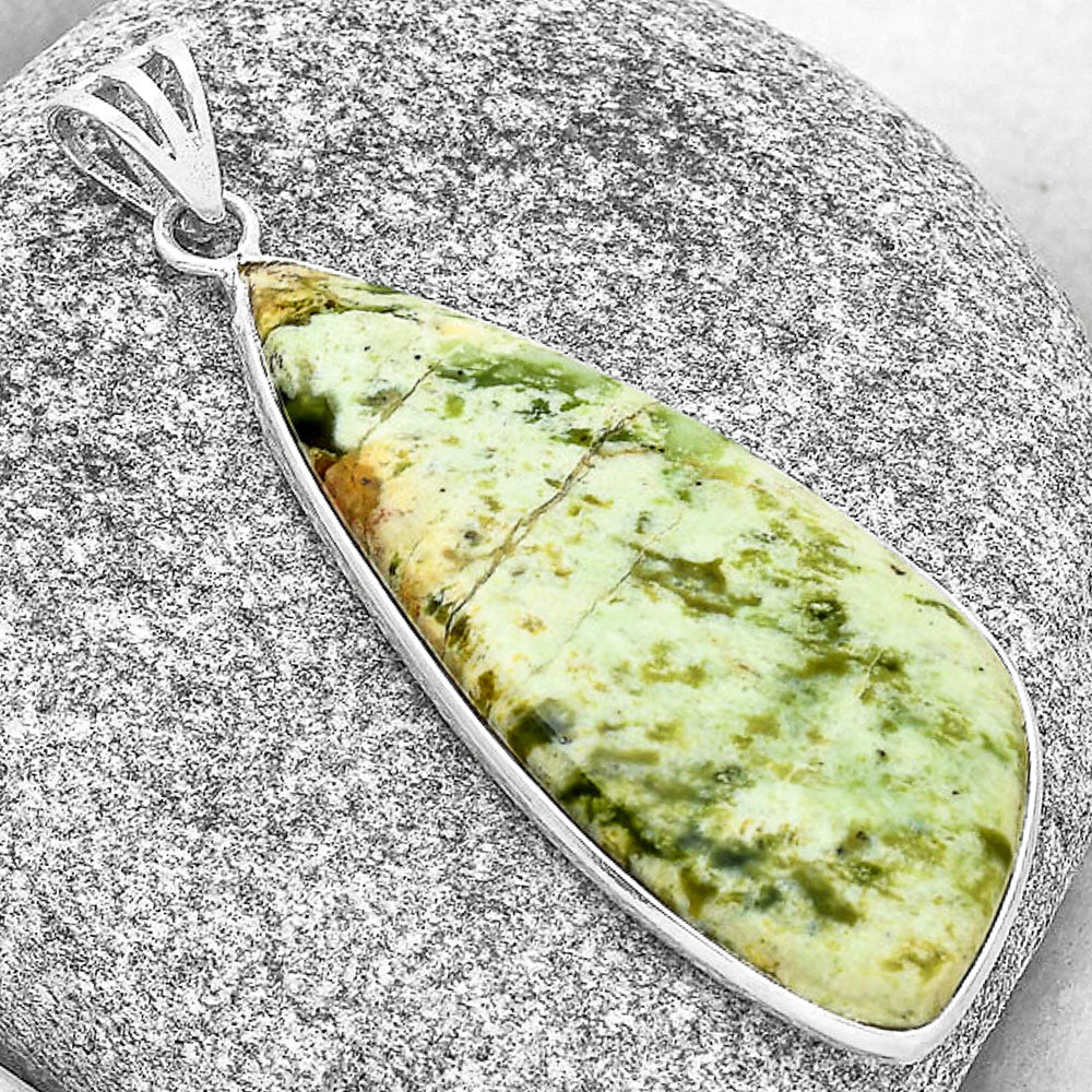 Natural Chrome Chalcedony Pendant P-1001 SDP130024