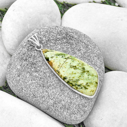 Natural Chrome Chalcedony Pendant P-1001 SDP130024