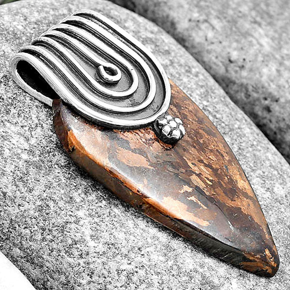 Natural Bronzite Pendant P-1584 SDP130400